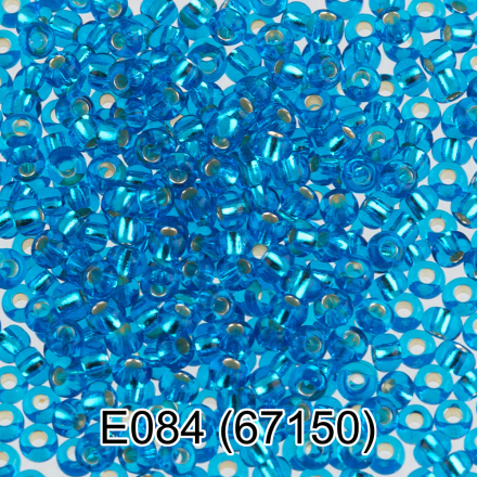 67150 (E084) св.синий круглый бисер Preciosa 5г