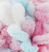 Puffy Color (Alize) 6377 мятно-розовый, пряжа 100г