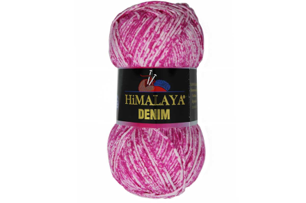 Denim (Himalaya) 115-13 ярко-розовый, пряжа 50г