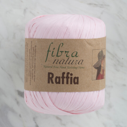 Raffia (Fibra Natura) 116-17 светлая роза, пряжа 40г