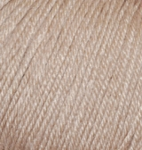 Baby Wool (Alize) 167 бежевый, пряжа 50г
