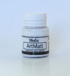 WT4.20 белый ArtMatt краска акриловая 20 мл