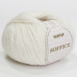 Soffice (Seam) 10434 белый, пряжа 50г