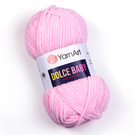 Dolce Baby (Yarnart) 750 нежно розовый, пряжа 50г
