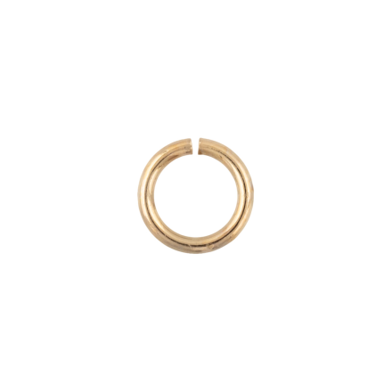 FMK-R01 04 под золото, кольца для бус 3,5 мм, 50шт