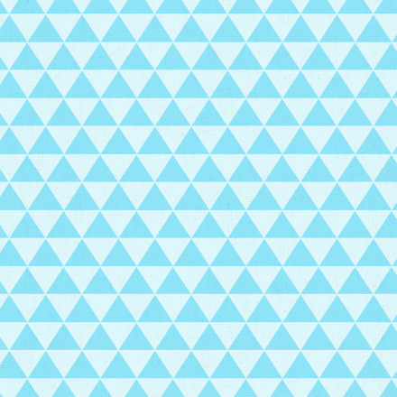 Бабушкин сундучок, БС-44 треугольники голубой, ткань для пэчворка 50х55 см