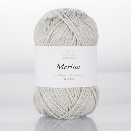 Merino (Infinity) 1022 светлый серый, пряжа 50г