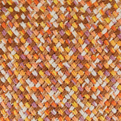 Puffy Color (Alize) 6531 белый-сирень-оранж, пряжа 100г