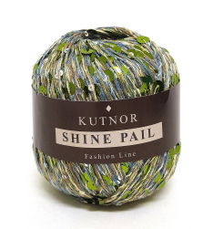 Shine Pail (Kutnor) AW 035 зеленый лес, пряжа 50г