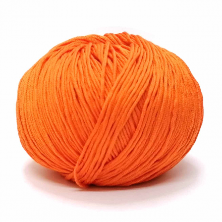 Baby Cotton (Weltus) 1356 оранжевый, пряжа 50г