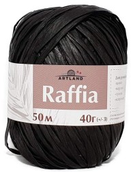 Raffia (Artland) 13 черный 40г