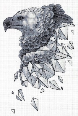 Оригинал вышивки «Парящий орёл»