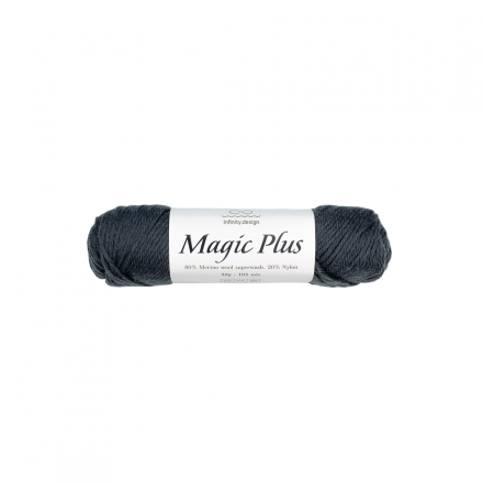 Magic Plus (Infinity) 1053 т.серый, пряжа 50г