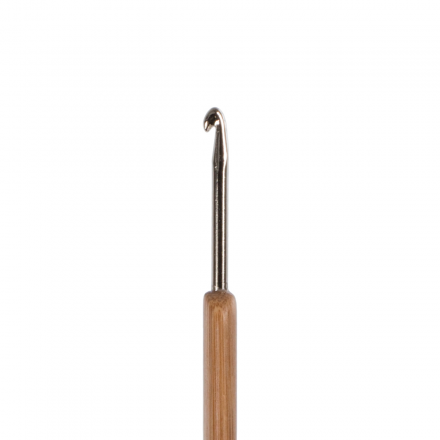 RHB d 3,5 мм крючок алюминиевый с бамбуковой ручкой 13,5 см