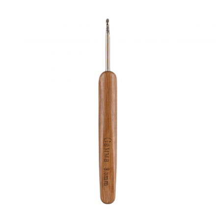 RHB d 3,5 мм крючок алюминиевый с бамбуковой ручкой 13,5 см