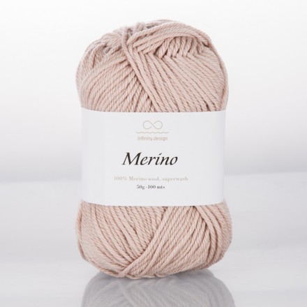Merino (Infinity) 2650 серо-бежевый, пряжа 50г