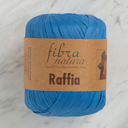 Raffia (Fibra Natura) 116-10 т.голубой, пряжа 40г