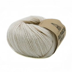 Alpaca Silk (Kutnor) 8927 крем, пряжа 50г 