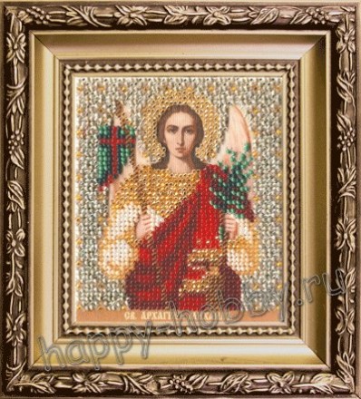 Б-1148 &quot;Икона святого архангела Михаила&quot; набор для вышивания бисером