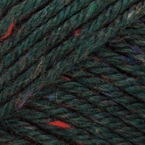 Holiday Tweed (Laines du Nord) 09 зеленый, пряжа 50г