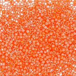TOHO 15 0129 оранжевый/перл, бисер 5 г (Япония)