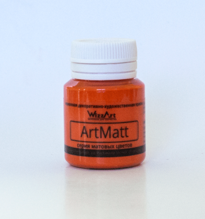 WT8.20 оранжевый ArtMatt краска акриловая 20 мл