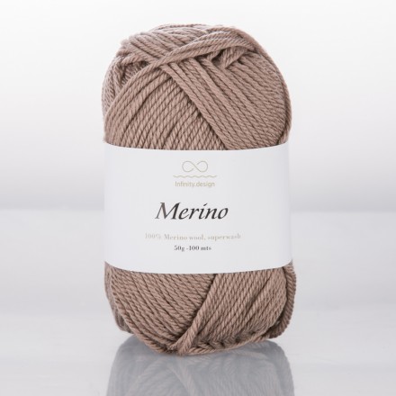 Merino (Infinity) 3161 светлый коричневый, пряжа 50г