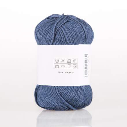 Cotton Merino (Infinity) 5864 синий меланж, пряжа 50г