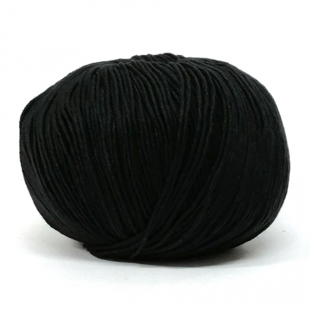 Baby Cotton (Weltus) 72 черный, пряжа 50г