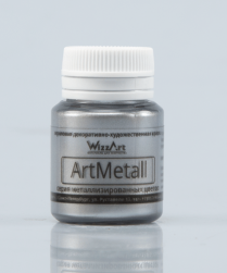 WM12.20 серебро ArtMetall краска акриловая 20 мл