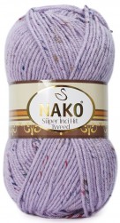 Tweed Super Hit (Nako) 6888 сиреневый, пряжа 100г
