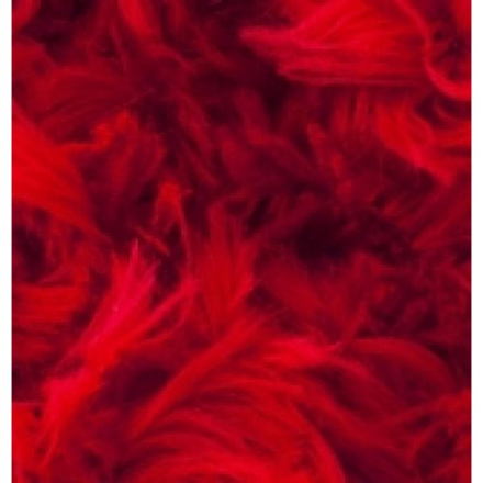 Puffy Fur (Alize) 6109 красный, пряжа 100г