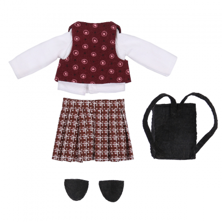 DLC-0393 &quot;Одежда для куклы. Школьная форма&quot; набор для шитья