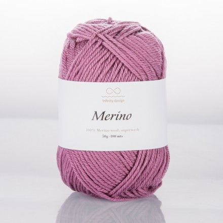 Merino (Infinity) 4645 сиреневый, пряжа 50г