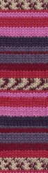 Superwash Wool (Alize) 2698 розовый серый красный, пряжа 100г