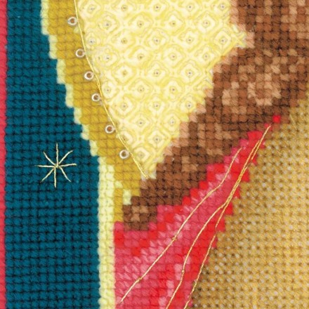 1674 &quot;Ангел Хранитель&quot; набор для вышивки крестом