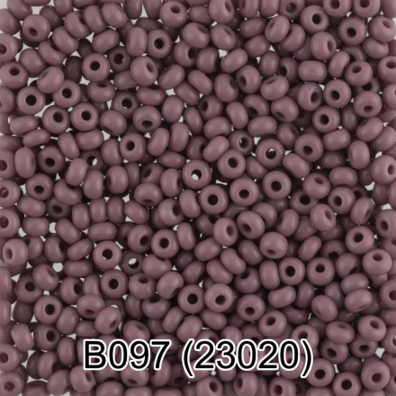 23020 (B097) лиловый круглый бисер Preciosa 5г