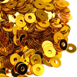2201 цв.Oro Giallo Metal, пайетки итальянские 3мм 3г