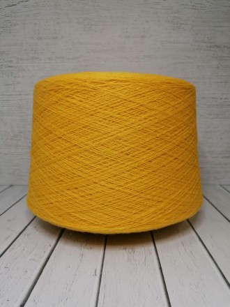 Tipo Shetland(Zegna Baruffa) 925 желтый, пряжа бобинная итальянская 1г