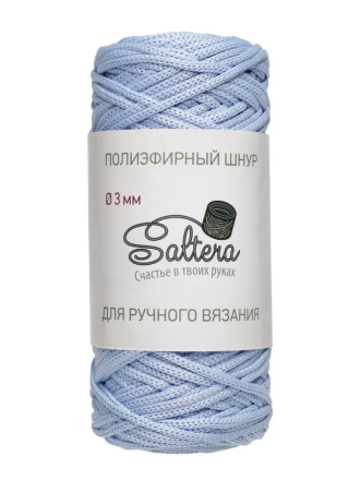 Saltera 101 бл.голубой шнур полиэфирный 200г