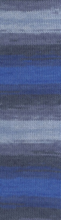 Superlana Klasik Batik (Alize) 4761 серый голубой, пряжа 100г