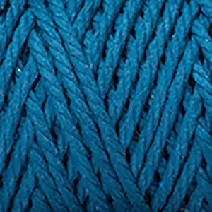 Macrame rope (Yarnart) 789 морская волна, пряжа 250г