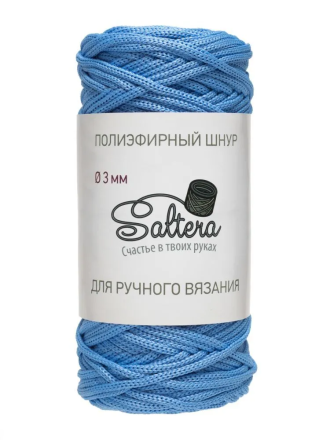 Saltera 102 голубой шнур полиэфирный 200г
