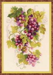 1455 &quot;Виноградная лоза&quot; набор для вышивания крестом