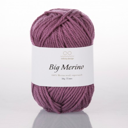 Big Merino (Infinity) 4645 сиреневый, пряжа 50г