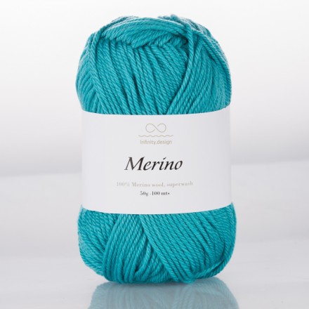 Merino (Infinity) 7024 морская волна, пряжа 50г