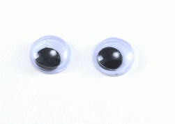 MER- 5 Глаза круглые с бегающими зрачками 5 мм, 10 шт