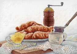 НВ-655 &quot;Французский завтрак&quot; набор для вышивки крестом