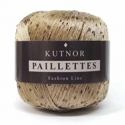 Paillettes (Kutnor) 128 лесной орех, пряжа 50г
