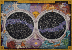 PZ-7275 &quot;Карта звездного неба&quot; набор для вышивки крестом